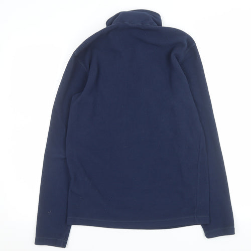 The North Face Men’s Blue Fleece 1/4 Zip Pullover Sweatshirt S