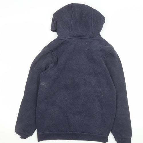 Slazenger Boys Blue Fleece Pullover Hoodie 13 Years Regular Fit