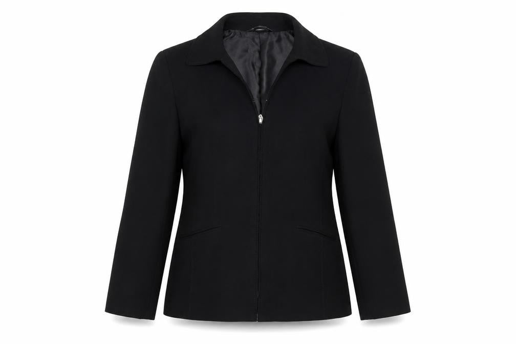 Front view of BHS Women’s Black, size UK 14, Regular Fit Lined Suit Jacket