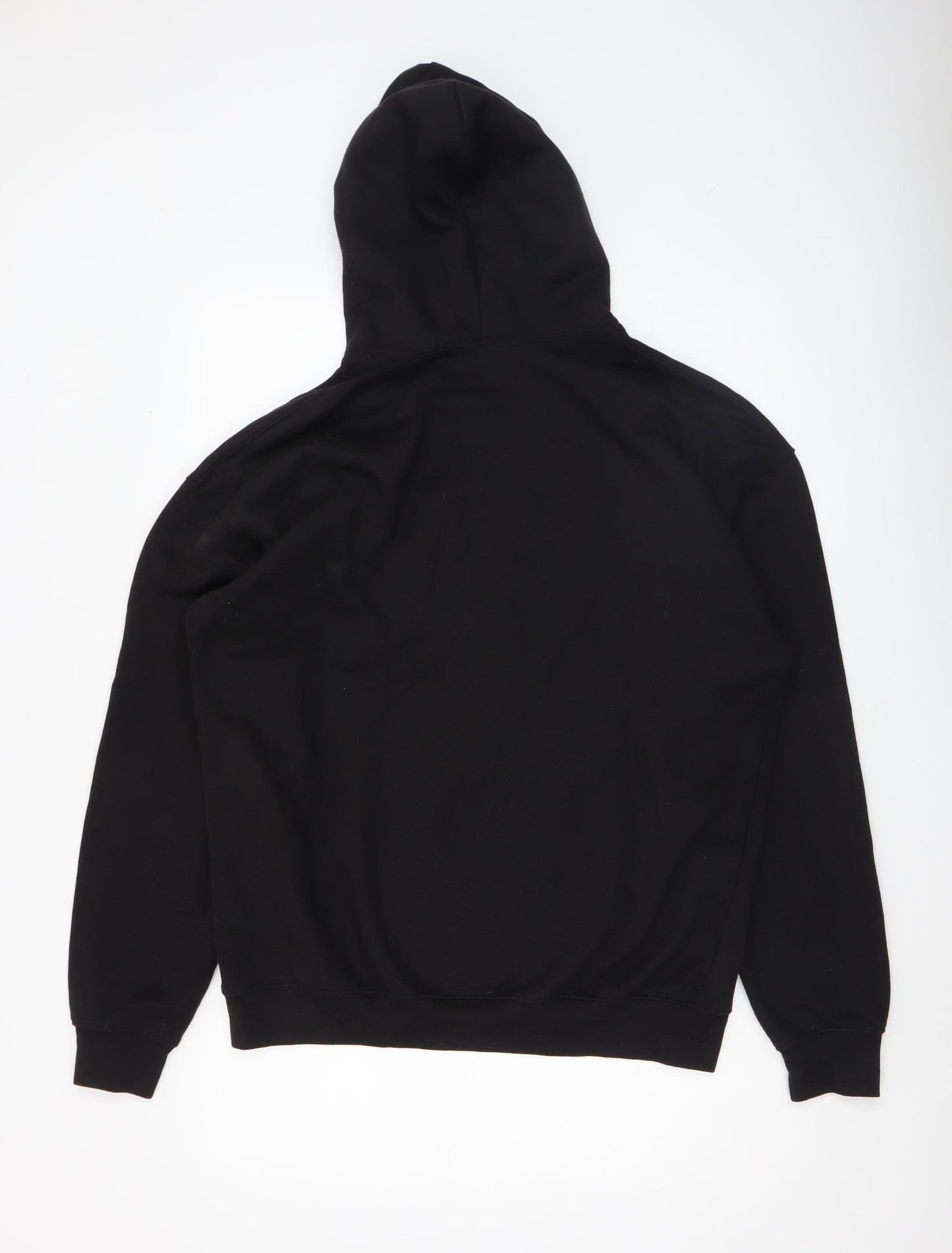 Stylewise Men’s Black Pullover Hoodie M Cherry Graphic Print