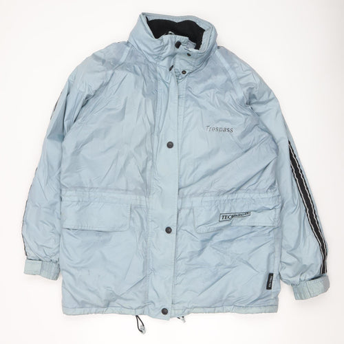 Trespass Men’s Blue Breathable Waterproof Parka Jacket L