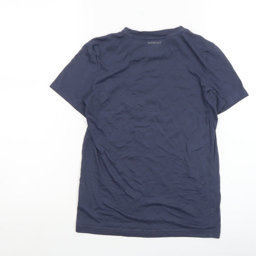 Adidas Boys Blue Short Sleeve Logo T-Shirt 9-10 Years