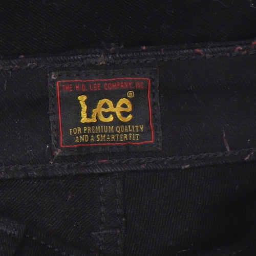 Lee Women’s Black High Rise Skinny Jeans Size 12 Scarlett High