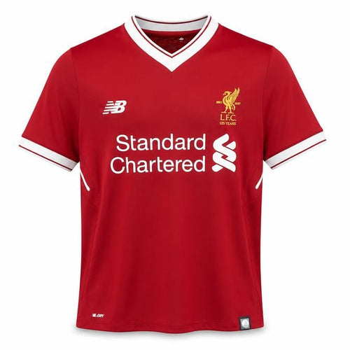 New Balance Boys Red Football Jersey Short Sleeve Athletic T-Shirt Size M