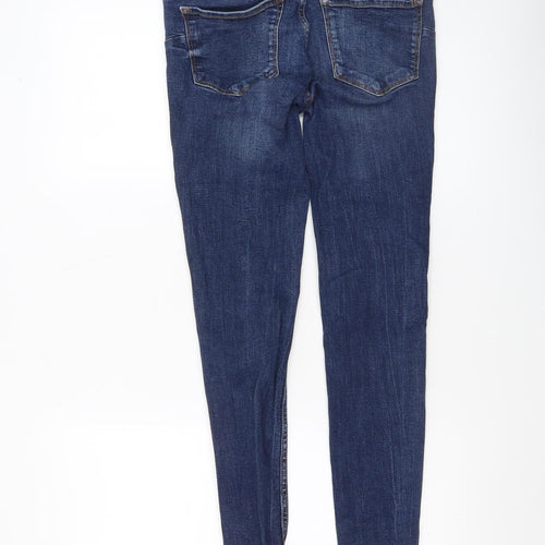 MNG Women’s Blue Skinny Jeans Size 10 Slim Fit Denim