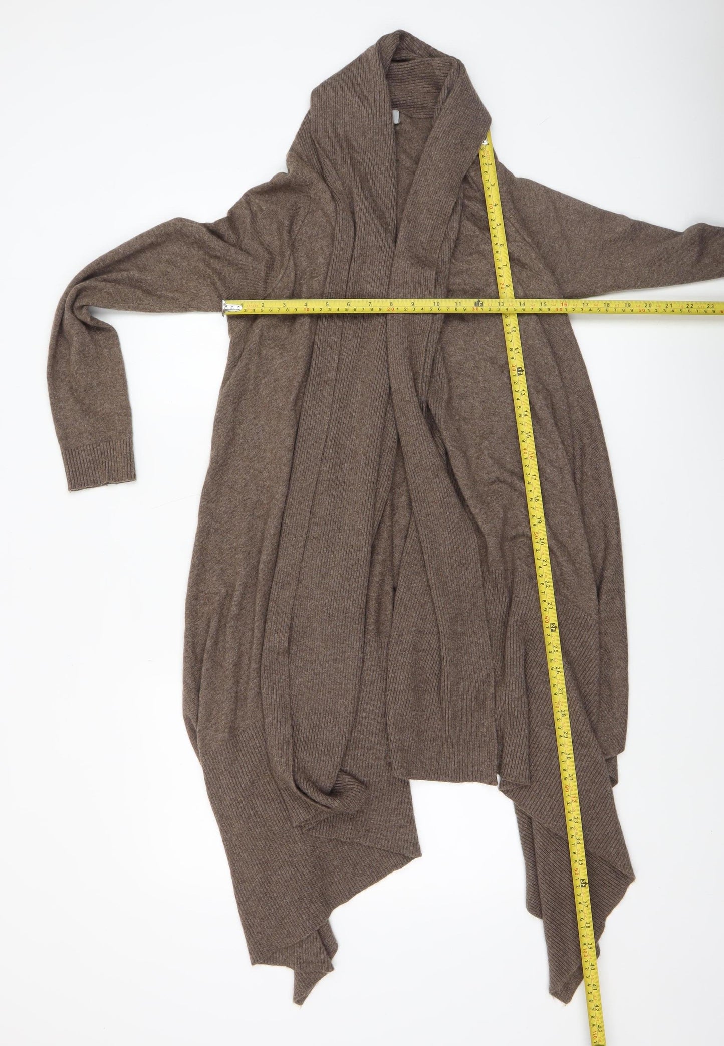 Marks and Spencer Women’s Brown Wrap Knit Cardigan Size 8-10