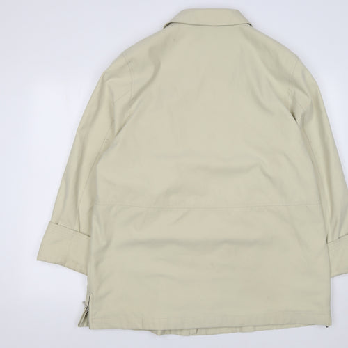 C.F.E. Classic Club Beige Women's Size 18 Mid-Length Coat