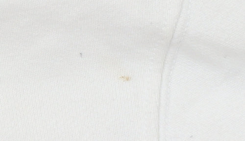 GAP Men’s White Long Sleeve Polo Shirt Size S Classic Cotton