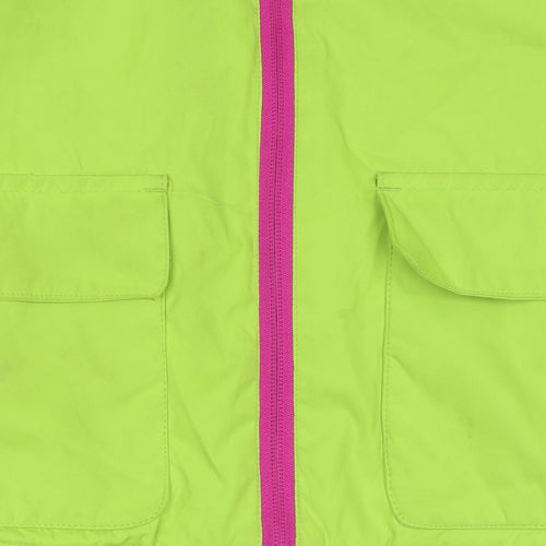 Trespass Girls Green Waterproof Hooded Parka Coat 9-10 Years
