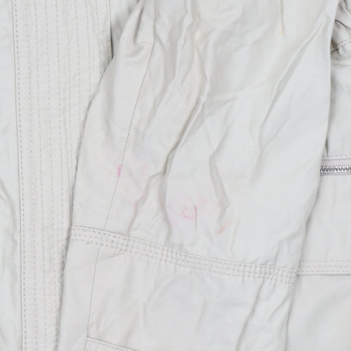 Debenhams Women Beige Hooded Mid-Length Parka Jacket Size 10