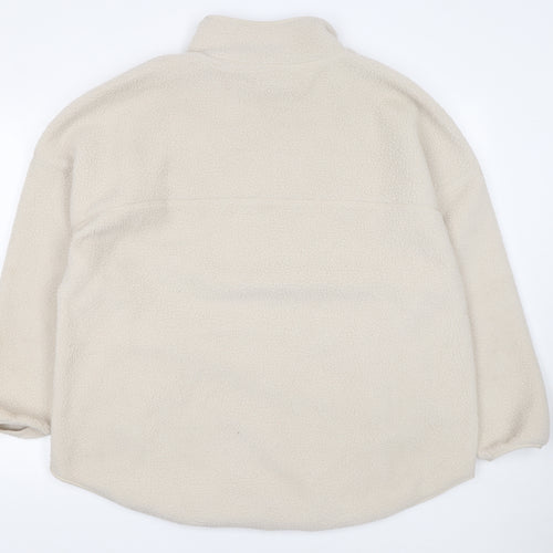 Dunnes Stores Womens Beige Fleece Pullover Sweatshirt Large