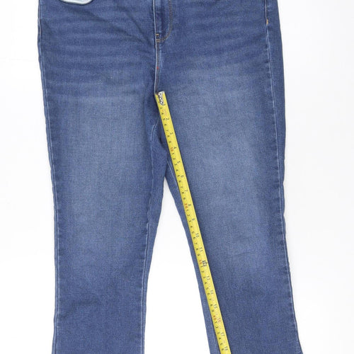 Dunnes Women’s Blue Size 12 Straight Leg Stretch Denim Jeans