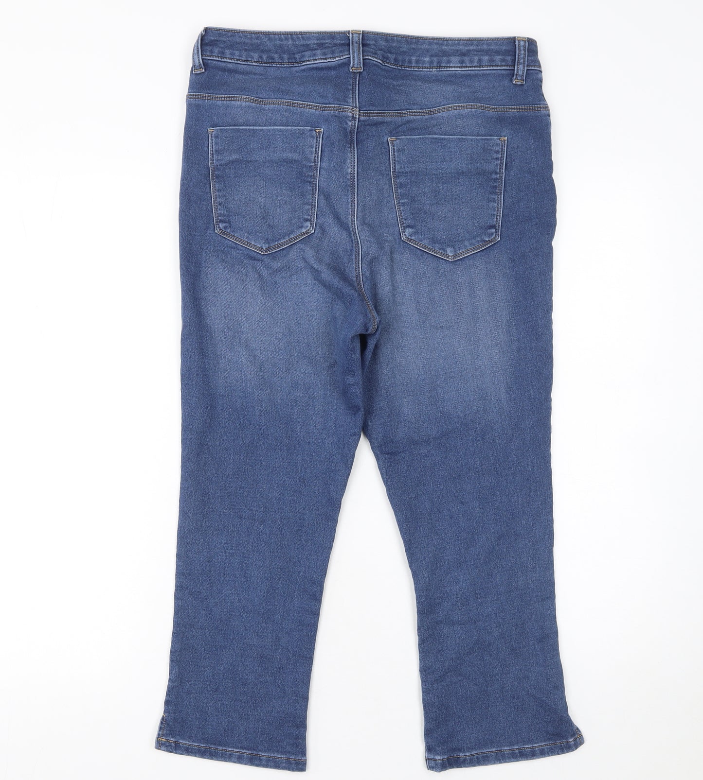 Dunnes Women’s Blue Size 12 Straight Leg Stretch Denim Jeans
