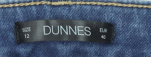 Dunnes Women’s Blue Size 12 Straight Leg Stretch Denim Jeans