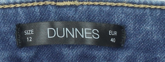 Dunnes Women’s Blue Size 12 Straight Leg Stretch Denim Jeans
