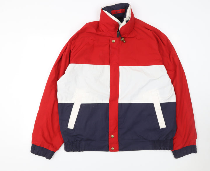 Gant Men's Multicoloured L Windbreaker Jacket Retro Style