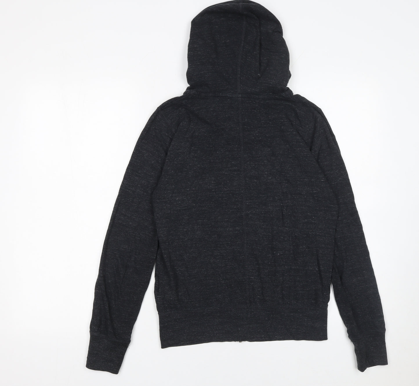 Nike Women’s Black Full Zip Hoodie Size M Cotton Blend