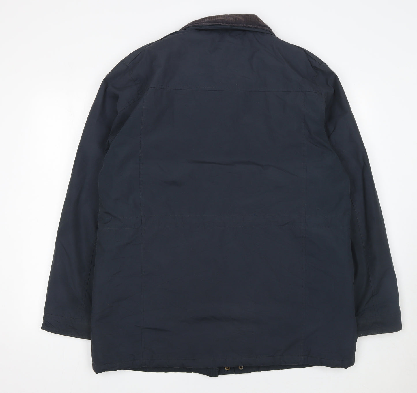 Arctic Storm Men’s Blue L Parka Jacket Polyester Lined Winter Coat