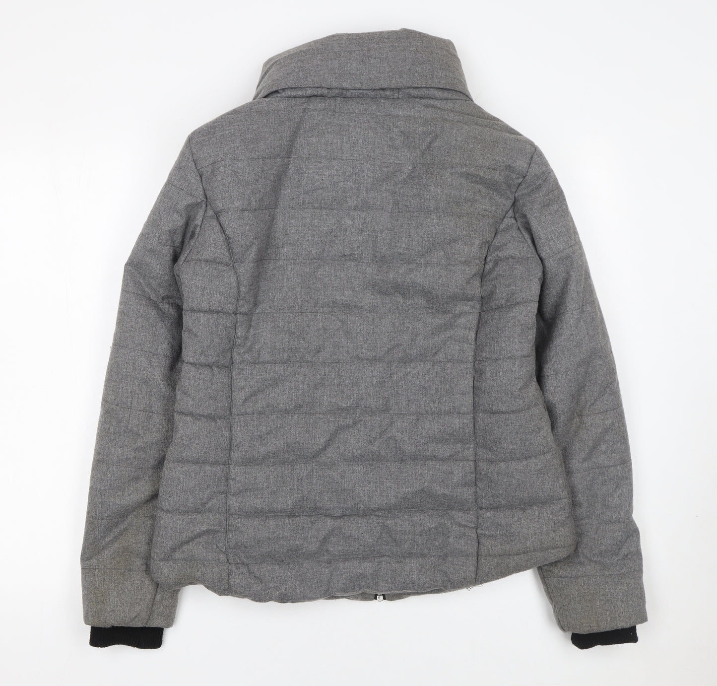 Dorothy Perkins Women Grey Size 10 Puffer Jacket Winter Coat