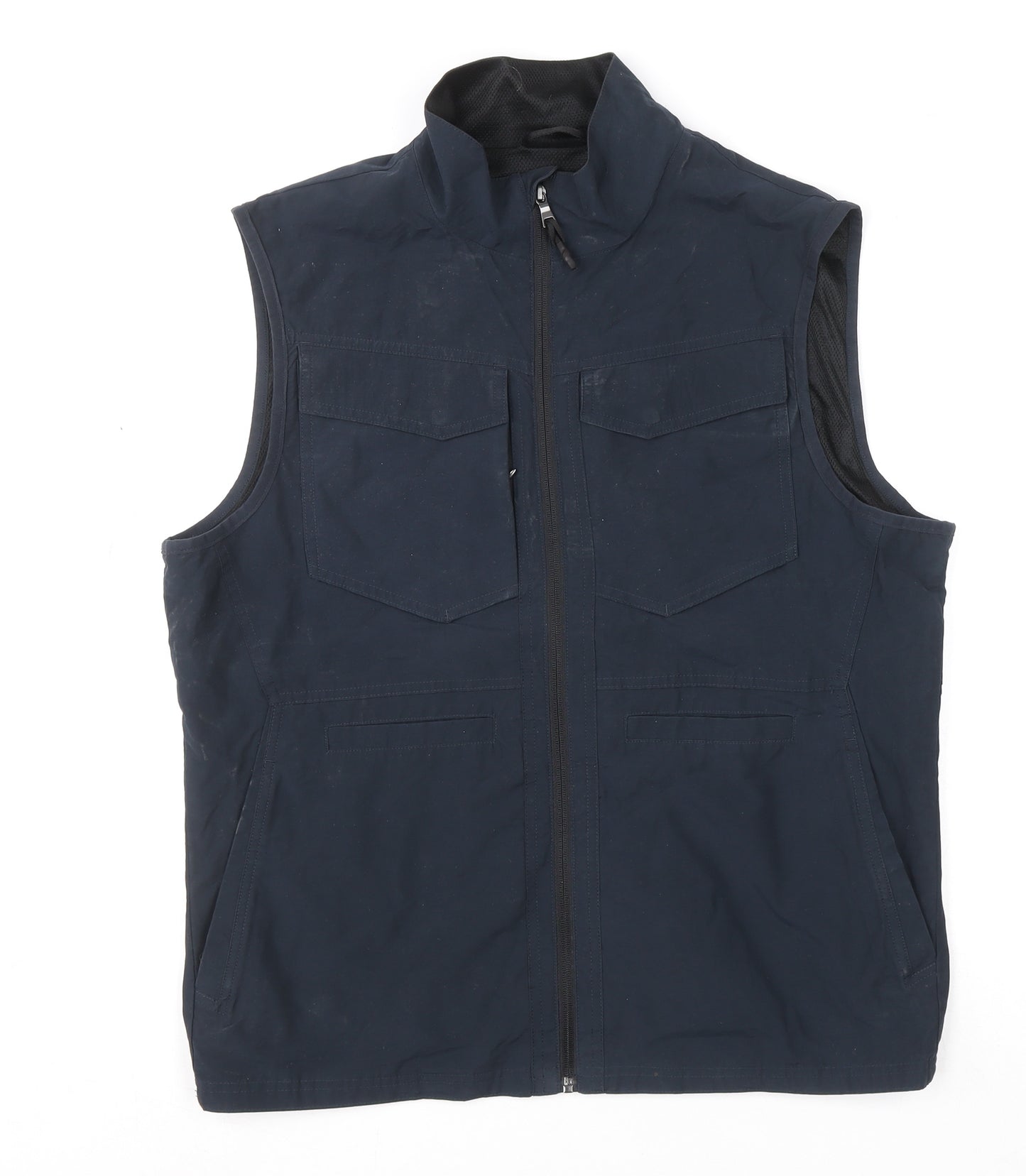 Marks and Spencer Men's Blue M Bodywarmer Waistcoat Jacket