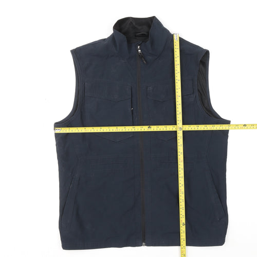 Marks and Spencer Men's Blue M Bodywarmer Waistcoat Jacket