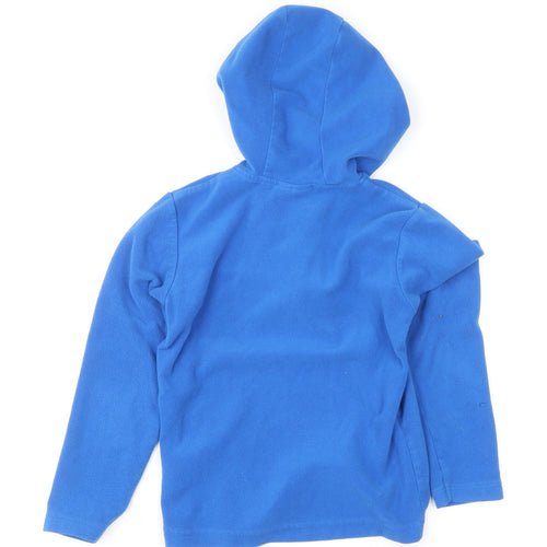 Mountain Warehouse Boys Blue Fleece Pullover Hoodie 7-8 Years