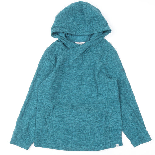 Regatta Girls Blue Pullover Hoodie 11-12 Years Fleece Outdoor Sweatshirt
