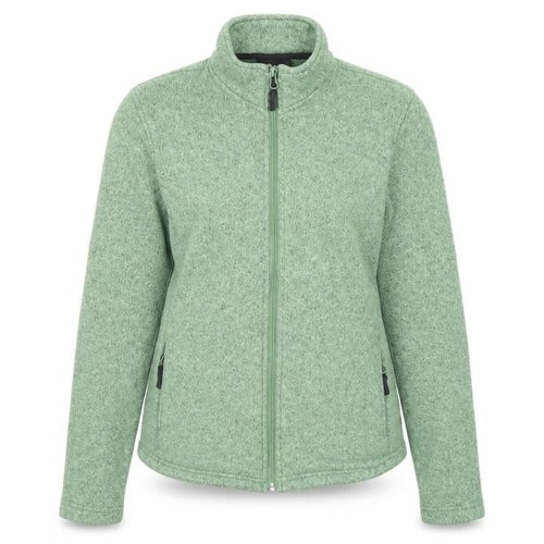 Trekmates Women's Green Full Zip Fleece Sweatshirt Size M