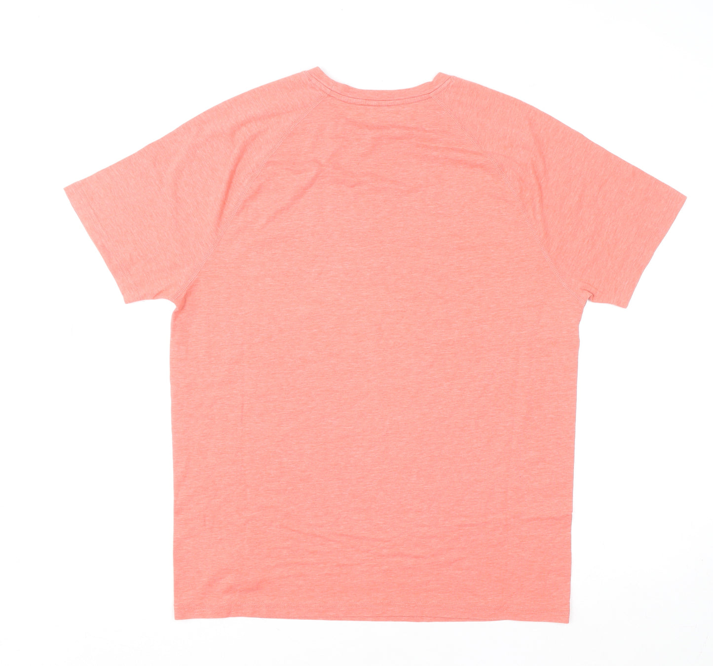 GAP Women Pink Logo T-Shirt M Raglan Sleeve Lightweight Sports Top