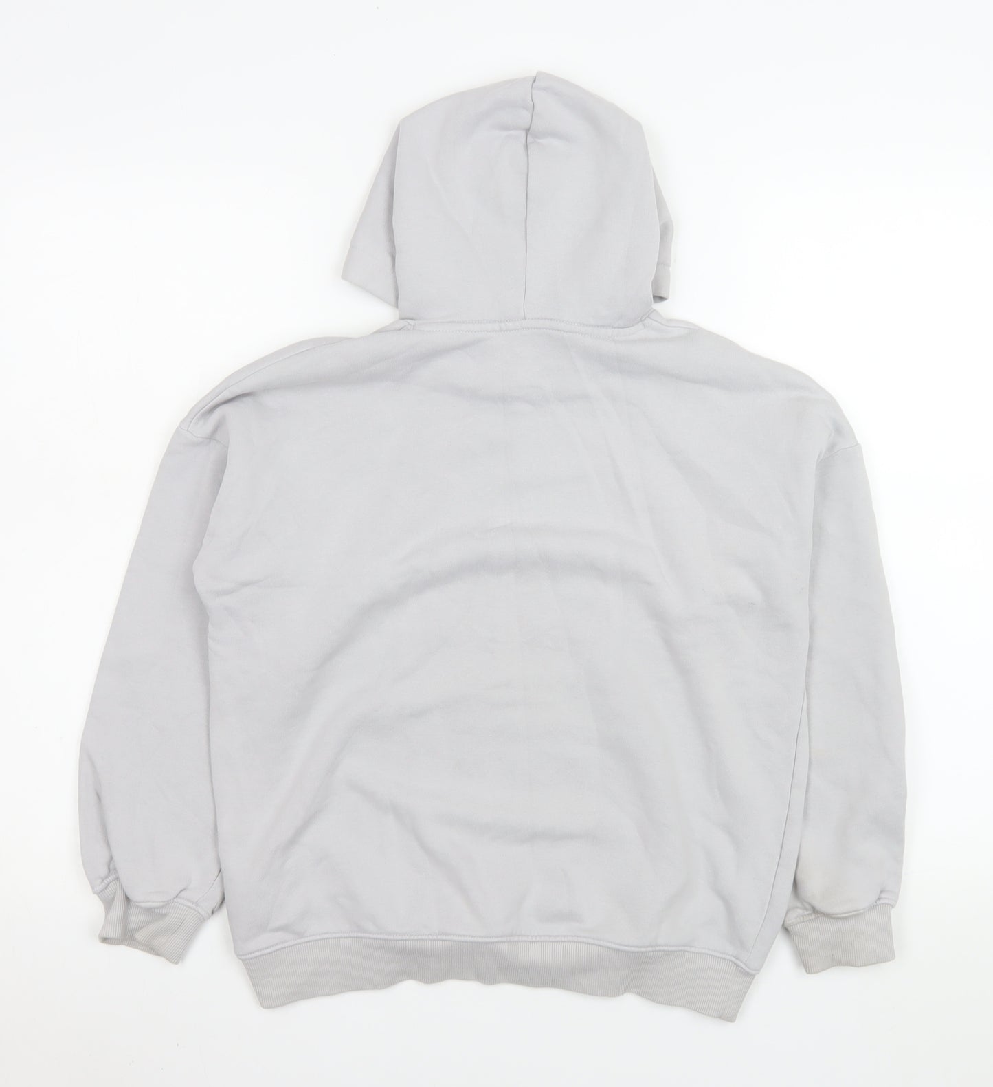 Marks and Spencer Boys Grey Pullover Hoodie 11-12 Years Regular Fit