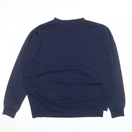 Primark Womens Navy Hogwarts Christmas Sweatshirt Size 10/12 S