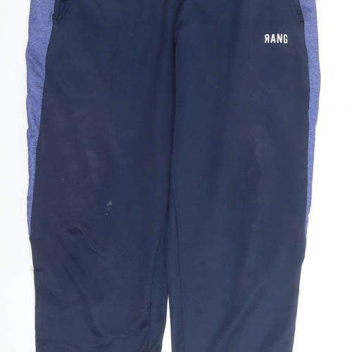 RANG Men's Blue 2XL Jogger Activewear Trousers with Pockets