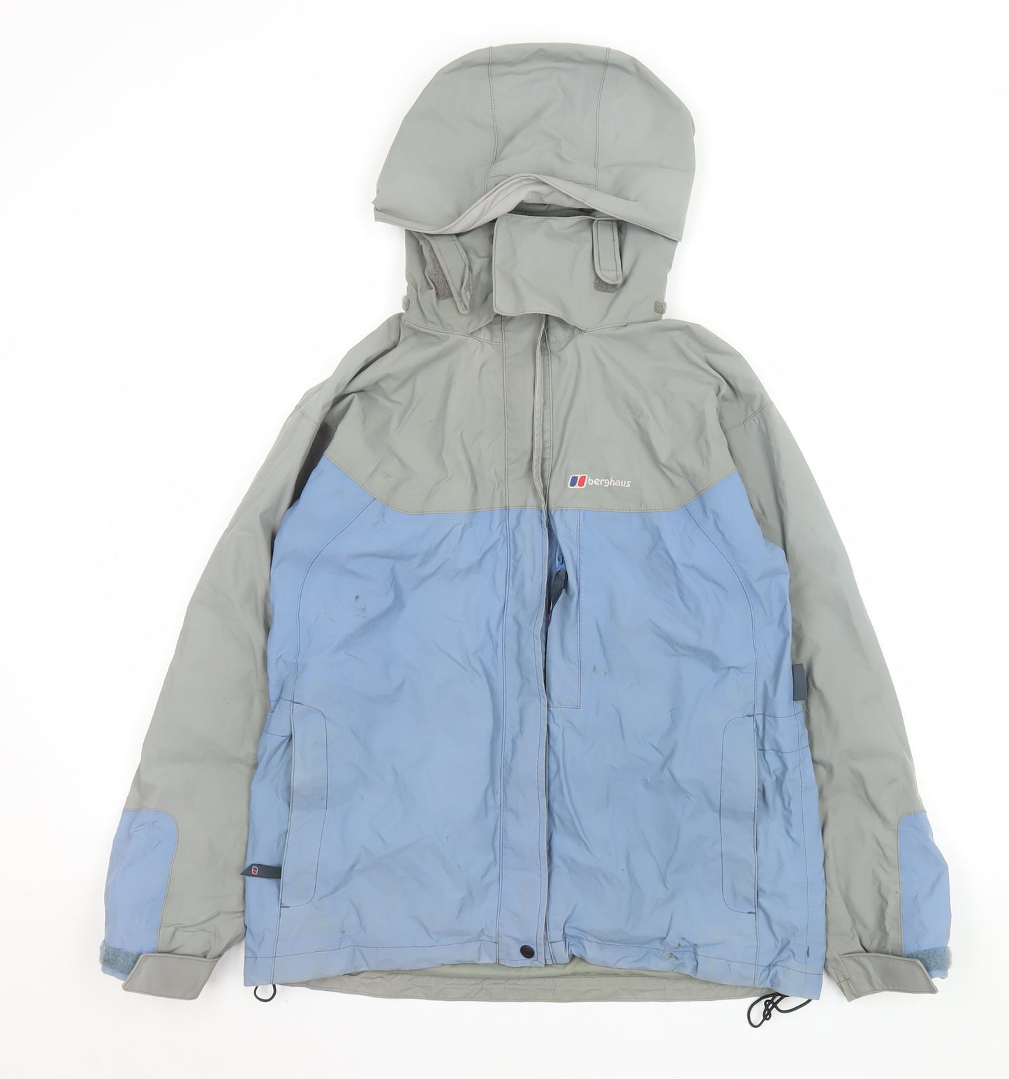 Berghaus Girls Blue Waterproof Hooded Rain Coat Jacket 11-12 Years