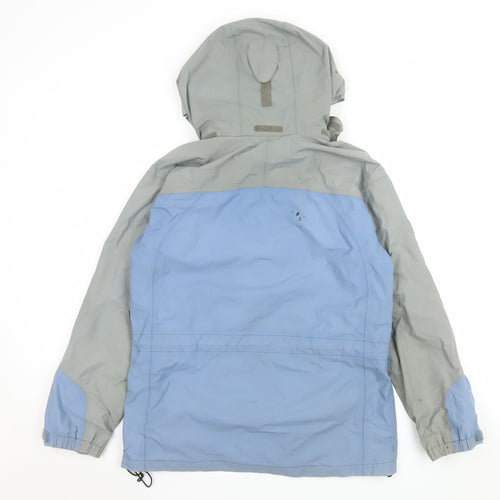 Berghaus Girls Blue Waterproof Hooded Rain Coat Jacket 11-12 Years