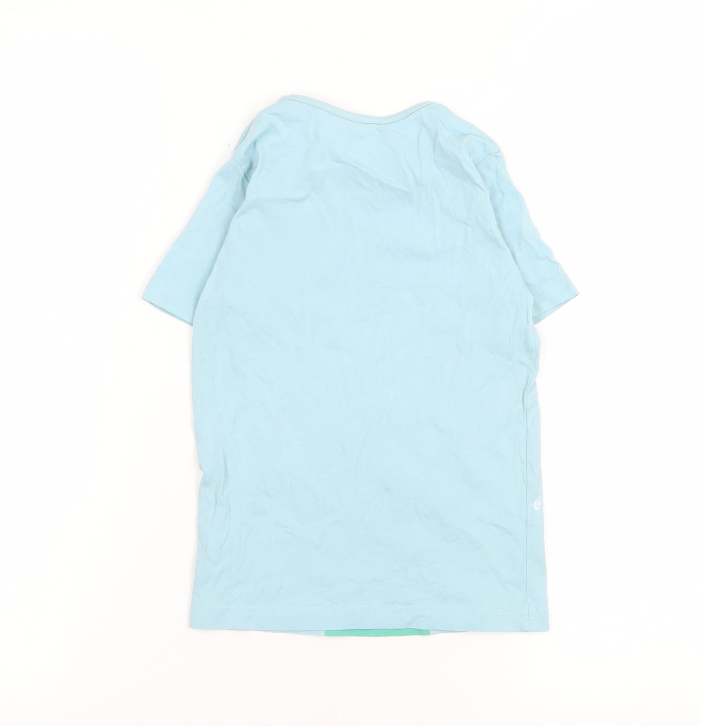 George Disney Princess Ariel Girls Blue Cotton T-Shirt 5-6 Years