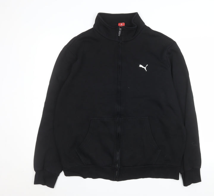 Puma Men's Black 2XL Full Zip Basic Sports Jacket