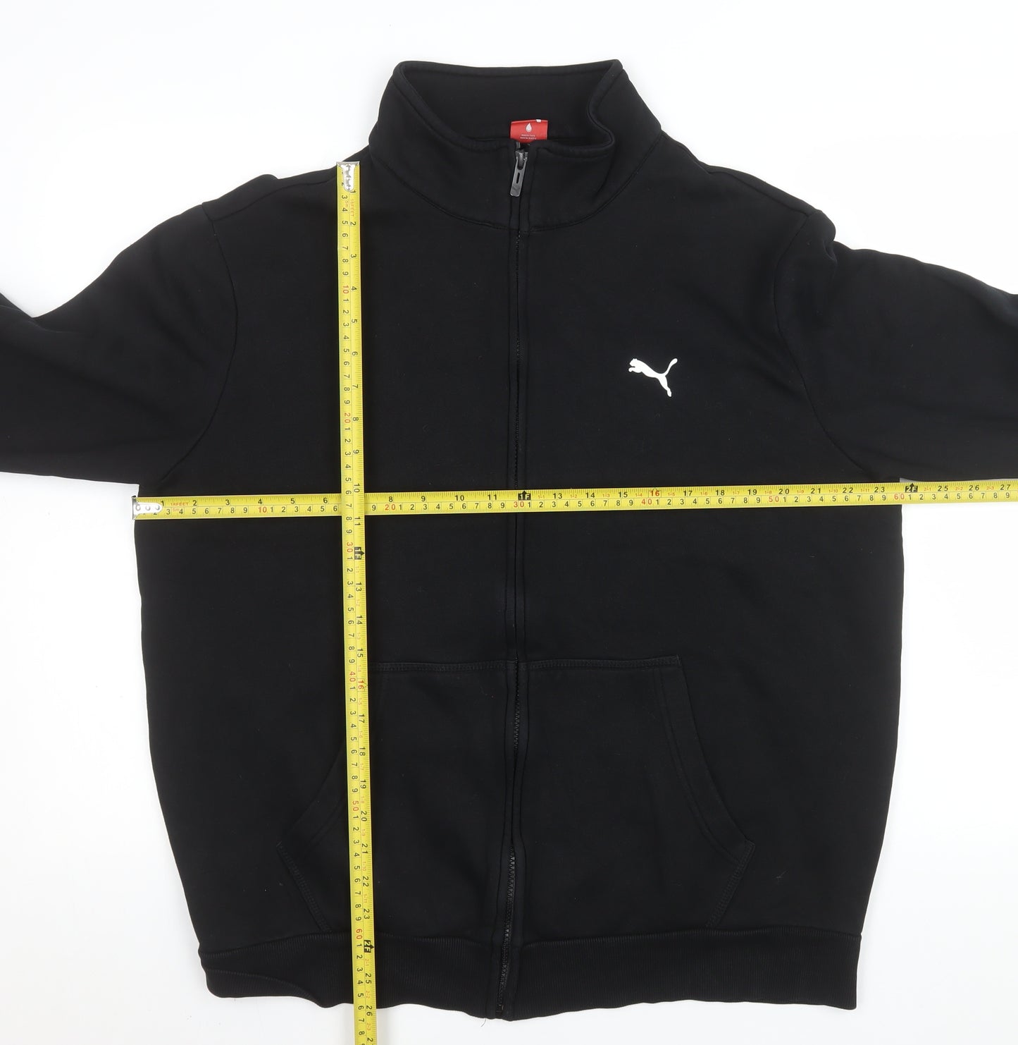 Puma Men's Black 2XL Full Zip Basic Sports Jacket