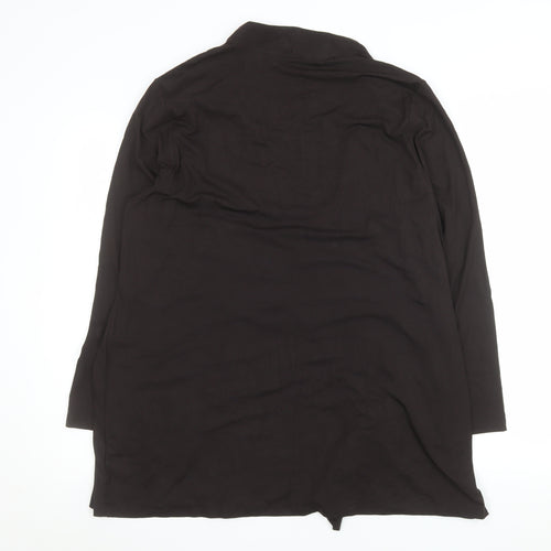Windsmoor Women's Black Tunic Long Sleeve Beaded XL Top