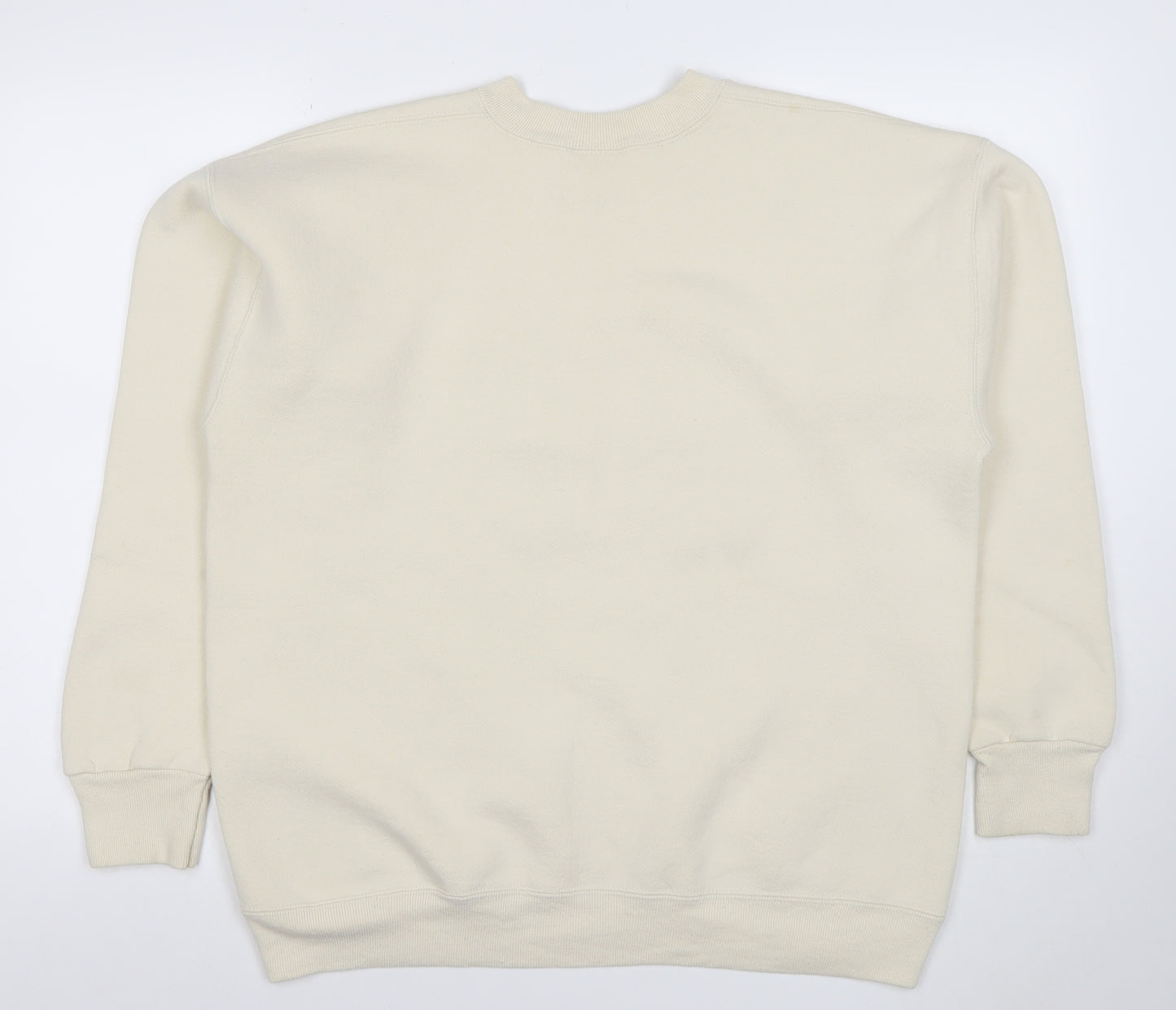 Lee Mens Beige XL Las Vegas Embroidered Fleece Sweatshirt
