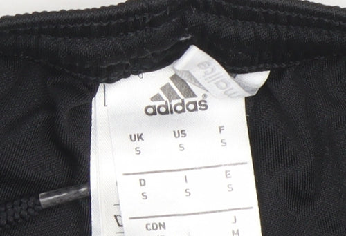 adidas Men's Black Small Athletic Football Shorts