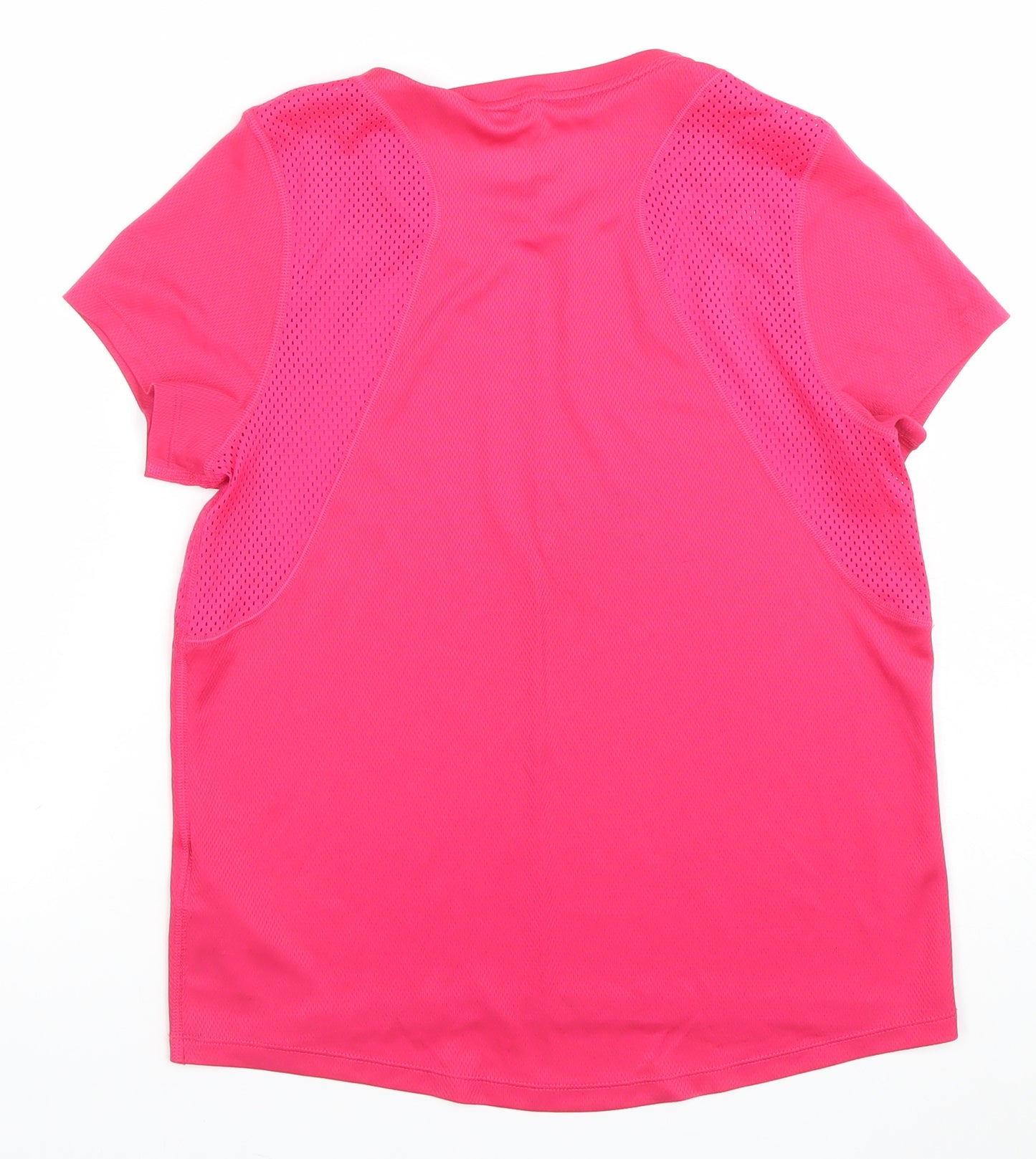 Nike Women's Pink Dri-Fit Running T-Shirt Small Short Sleeve Lightweight