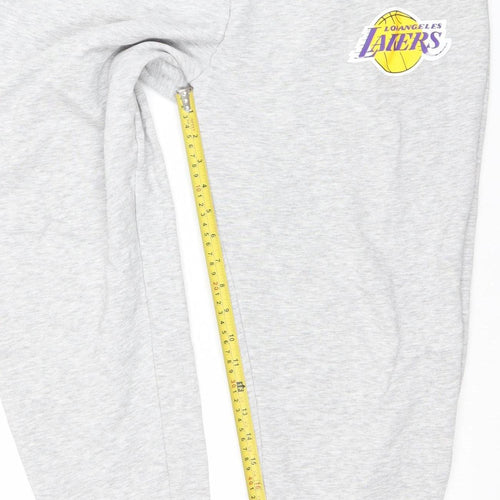 NBA Los Angeles Lakers Womens Grey Jogger Sweatpants M