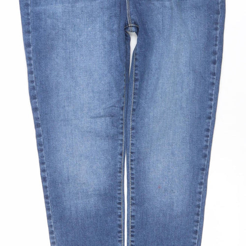 Poco by Pippa Women's Blue High Rise Skinny Jeans Size 16R