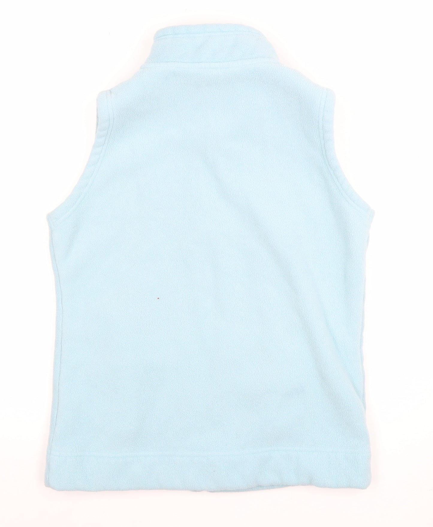 ISLE Essentials Women's Blue Fleece Bodywarmer Waistcoat Size 10–12