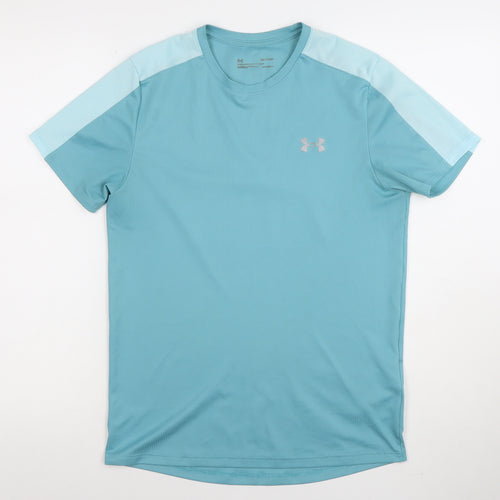 Under Armour Men’s Blue Athletic T-Shirt Medium Lightweight