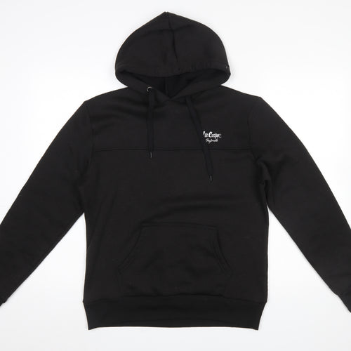 Lee Cooper Womens Black Hoodie Size 12 Pullover Long Sleeve Casual