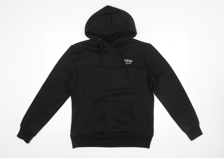 Lee Cooper Womens Black Hoodie Size 12 Pullover Long Sleeve Casual