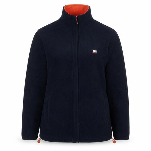 Maine New England Women's Blue Fleece Full Zip Jacket Size 12