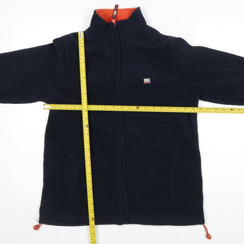 Maine New England Women's Blue Fleece Full Zip Jacket Size 12