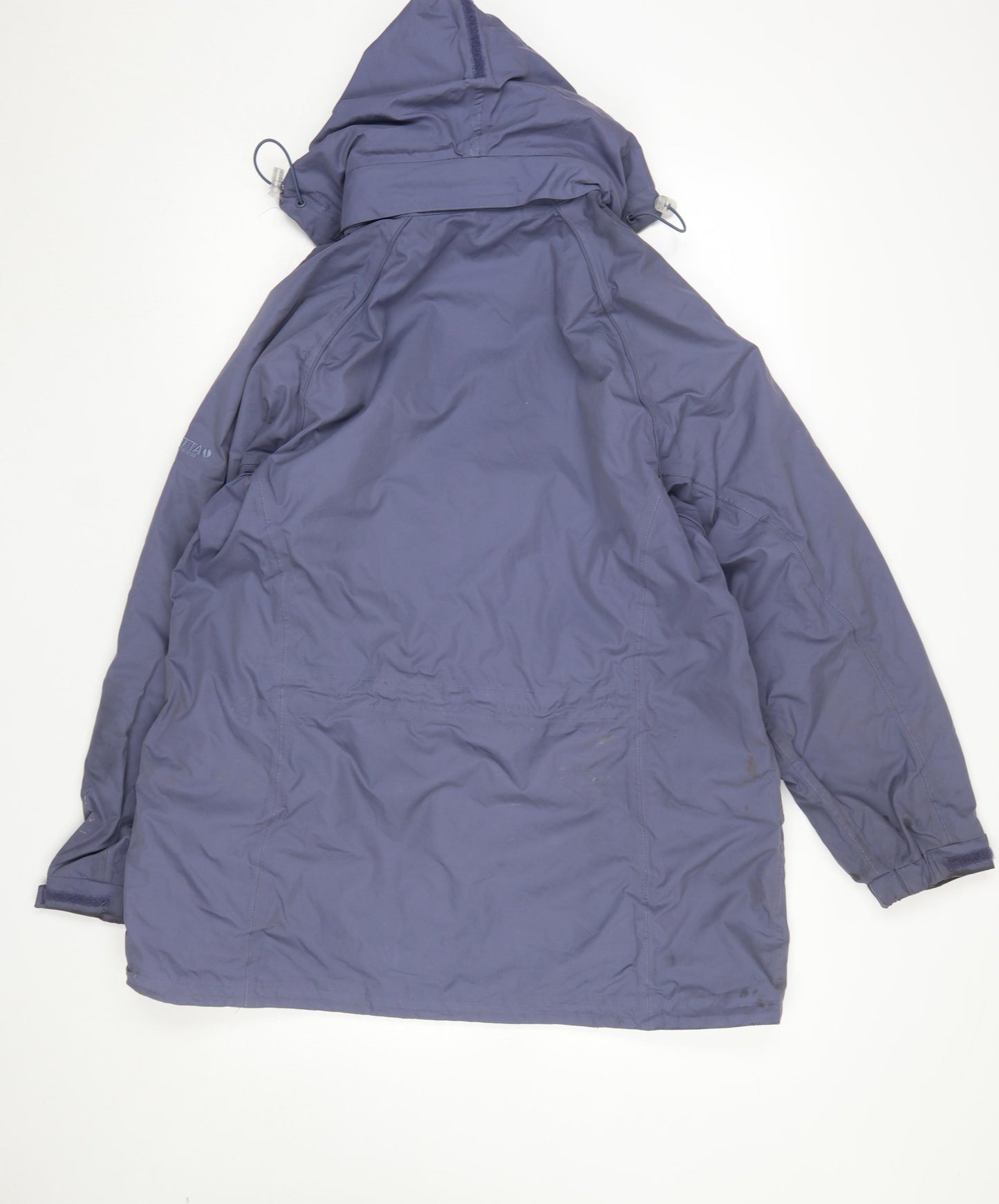 Regatta Women Blue Waterproof Hooded Parka Jacket Size 14